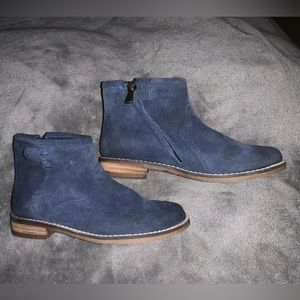 NWOB Peek suede booties.